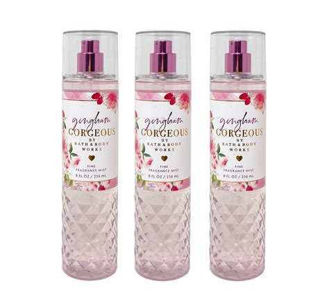 designer perfume dupe bath and body works|gingham gorgeous dupe.